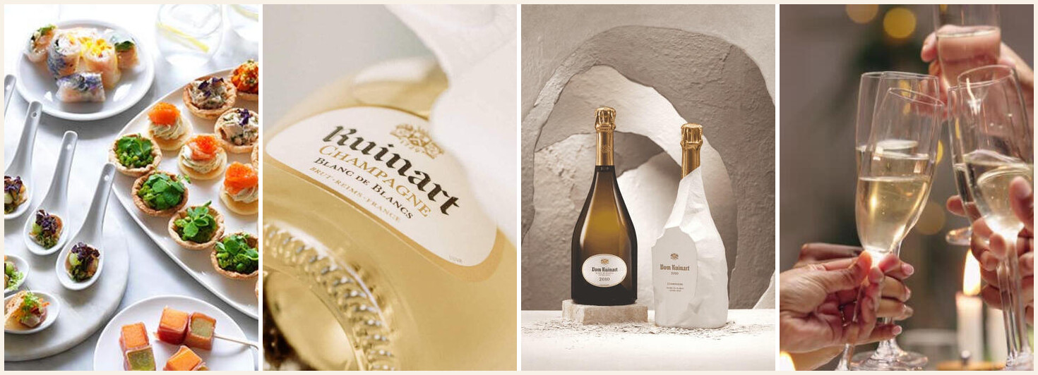 Champagne et petits fours